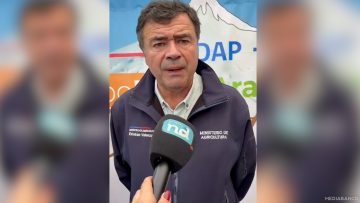 14122411 DECLARACIONES DEL MINISTRO DE AGRICULTURA DESDE VILLARRICA 01