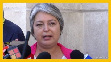 06012511 DECLARACIONES MINISTRA JARA EN LA MONEDA DESTACADA
