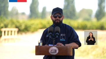 09012505 PRESIDENTE INAUGURA OBRAS DE REVESTIMIENTO DEL CANAL HUINGAN 09