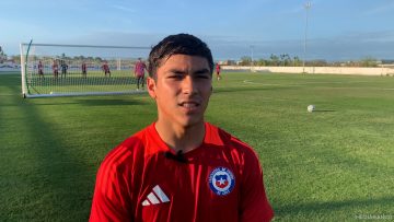 160225DEP01 GABRIEL PINTO, DE LA SUB 20, EN LA PREVIA DEL DUELO CON BRASIL 01