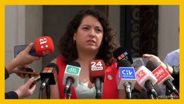 18022502 DECLARACIONES MINISTRA TORO EN LA MONEDA DESTACADO