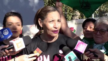 08032503 DECLARACIONES COORDINADORA FEMINISTA 8M PREVIO A LA MARCHA 14