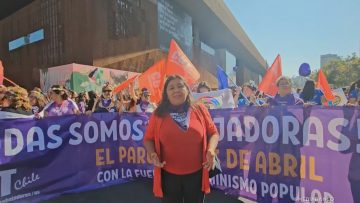 08032514 -DECLARACIONES DE LA CUT EN MARCHA 8M 01