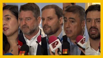 14032507 DECLARACIONES ALCALDES Y GOBERNADOR TRAS SEMINARIO CLAPES UC 23