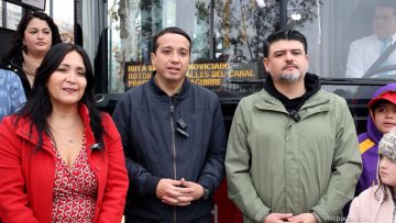05072510 AUTORIDADES Y NUEVO RECORRIDO TRANSANTIAGO EN SANTIAGO PONIENTE 01