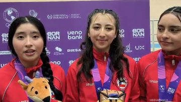 130825DEP02 DECLARACIONES EQUIPO CICLISMO PERSECUSIÓN POR EQUIPOS FEMENINO 09