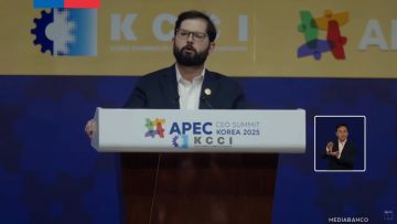 311025CHINA01 INTERVENCIÓN PRESIDENTE BORIC EN APEC 2025 01