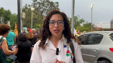 07122501 DIPUTADA YEOMANS, COMANDO JARA Y DIRIGENTA SOCIAL EN SAN MIGUEL 01
