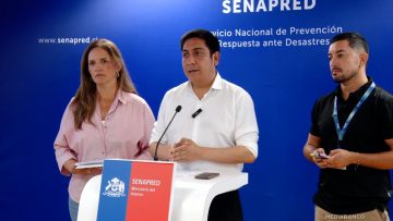 01022614 DECLARACIONES SUBSECRETARIO INTERIOR Y DIRECTORA SENAPRED 01