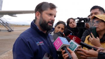 030226AYSEN01 PRESIDENTE BORIC INICIA GIRA POR AYSÉN 01