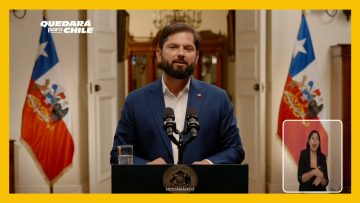 10032651 ÚLTIMA CADENA NACIONAL PRESIDENTE BORIC DEST