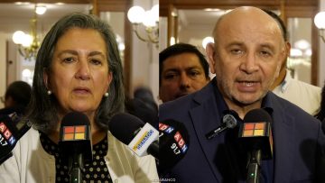040526C08 APOYOS Y DECLARACIONES TRAS COMISIÒN DE SLAUD DEL SENADO 40