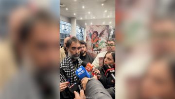 23052602 DECLARACIONES ACTIVISTAS RETENIDOS POR ISRAEL, ENSU LLEGADA A CHILE 01OP