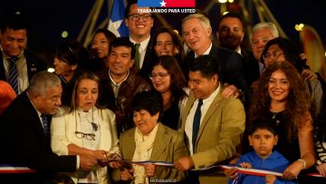 060626ARI01 PRESIDENTE KAST INAUGURA PARQUEELALTO EN ARICA 05