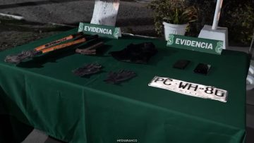 20062601 APOYO DETENCIÓN TRAS ENCERRONA A CAMIÓN EN AUTOPISTA RM 01