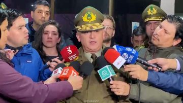 16072603 DIRECTOR DE CARABINEROS TRAS VISITAR A POLICÍA HERIDO EN VALDIVIA 01