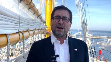 CANCILLER POR CELEBRACIÓN 250 AÑOS EE.UU. EN BUQUE ESMERALDA 01