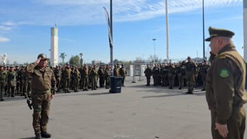 23082605 APOYO DESPLIEGUE CARABINEROS EN ESTADIO NACIONAL POR SUPERCLÁSICO 01