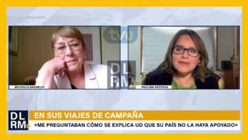 07102608 DECLARACIONES MICHELLE BACHELET POR POSIBLE CANDIDATURA DEST